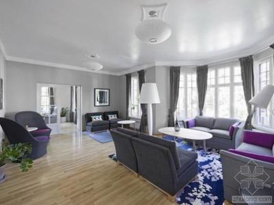 挪威经典北欧风格住宅室内装修-筑龙图酷